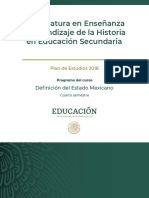 Programa Definición del Estado Mexicano