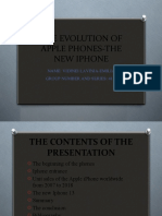 The Evolution of Apple Phones
