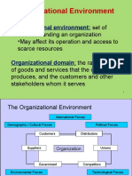 Lecture 6 - Organizational Environment-2
