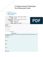 Ict 2112 Short Quiz 2