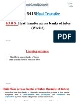 Heat Transfer Across Banks of Tubes (Week 8)