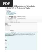 Ict 2112 Short Quiz