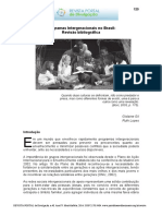 Programas Intergeracionais no Brasil: Revisão bibliográfica