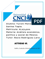 ACT 1, ANALISIS POLITICO DE MÉXICO.