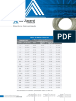 44 Alambre Galvanizado