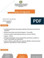 Faixa Araguaia: Estruturação e evolução geotectônica