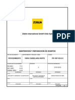 Procedimiento Mantención y Reparación de Equipos