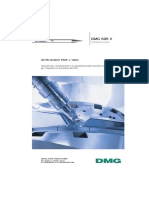 Manuale DMG Uso Manutenzione DMC635V COMPLETO