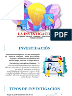 LA INVESTIGACIÓN