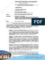 Informe #110 Resolucion de Aprobacion de Expediente Tecnico de Riego Tecnificado Huaya