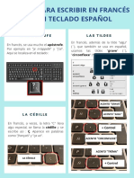 CONSEJOS PARA ESCRIBIR EN FRANCES CON UN TECLADO ESPAÑOL