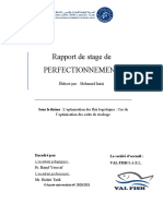 Le Rapport de Stage - Val Fish