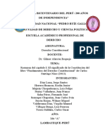 Grupo 5 - 2a - Resumen Del Capítulo I El Significado de La Constitución Del Libro Fundamentos de Derecho Constitucional de Carlos Santiago Nino 2013.