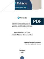 Resenha Do Estudo de Caso Amazon, Apple, Facebook e Google. Consultoria