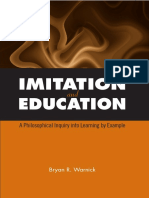 Bryan R. Warnick-Imitation and Education - A Philosophical Inquiry Into Learning by Example (S U N