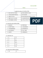 Fce Answer Sheet (4)