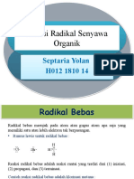 Reaksi Radikal Senyawa Organik