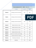 Modelo Matriz Legal