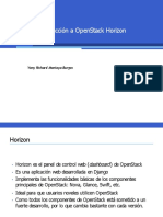 Introducción a OpenStack Horizon - Panel de control web
