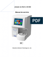 Analizador HbA1c GH-900 manual de servicio