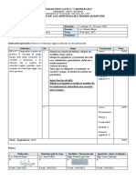 2dos EVALUACIÓN de Los Aprendizajes Q1