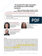 Medio Siglo de Evolución Del Concepto RR - PP