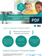 Plataforma líder Finlandés de aprendizaje matemático