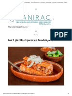 Los 5 Platillos Típicos en Guadalajara - Cámara Nacional de La Industria de Restaurantes y Alimentos Condimentados - Jalisco