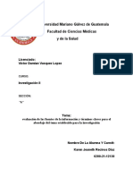 Términos Claves para El Abordaje Del Tema Establecido para La Investigación