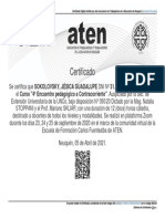 Certificado: Certificado Digital Emitido Por Aten Asociación de Trabajadores de La Educación de Neuquén