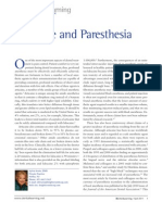 Articaine and Parasthesia