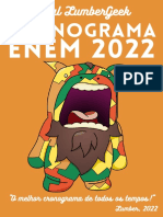 O melhor cronograma do Enem 2022