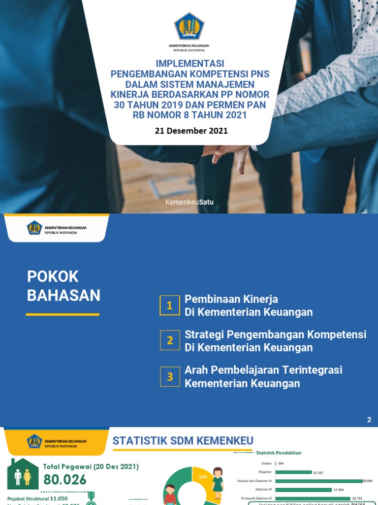 Bahan Sharing Session BKN - Estty Purwadiani Hidayatie 21122021 | PDF