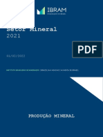 Economia Mineral BRASIL IBRAN 2021
