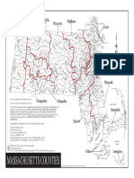 Massachusetts County Map