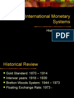 International Monetary Systems: Historical Review
