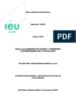 Actividad de Aprendizaje 2. Aportaciones de Las Teorías Socioculturales