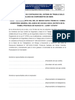 Acta Evaluación de Continuidad Campamentos - OBRA_Cochas