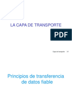 RDT principios transferencia datos fiable