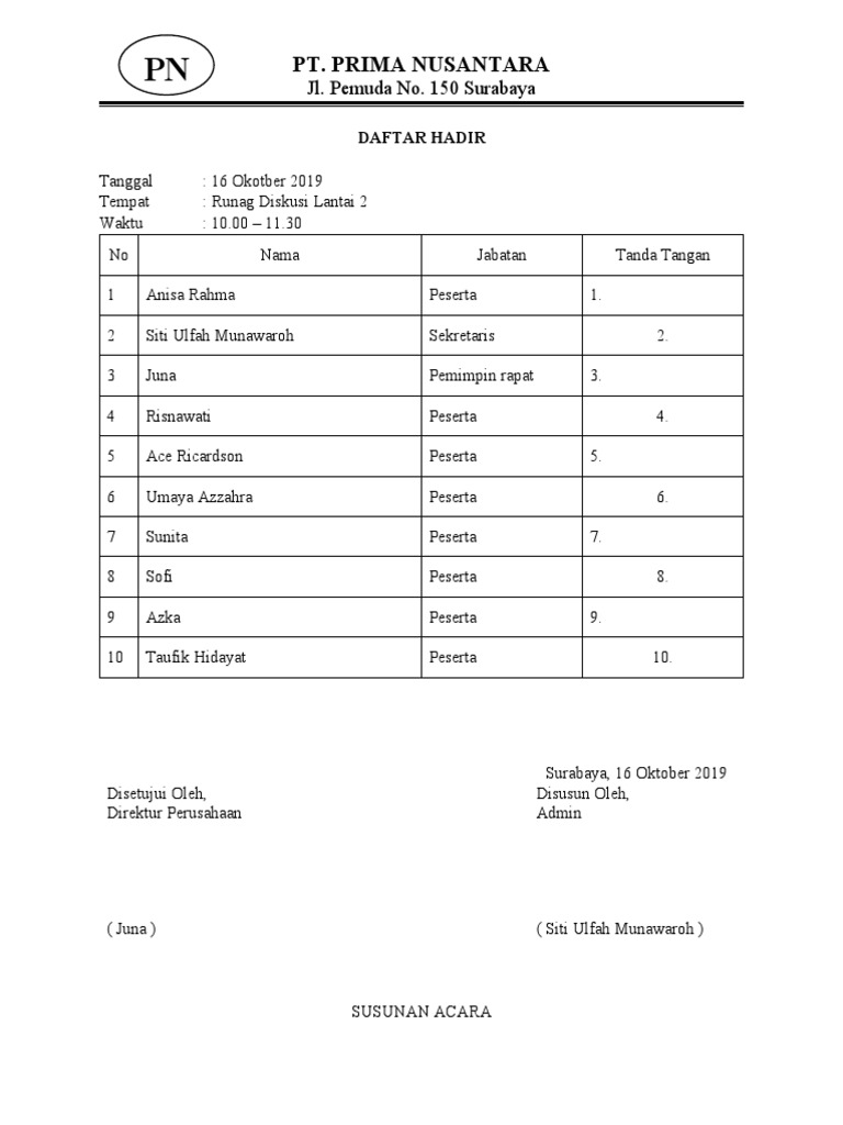 PT Prima Nusantara | PDF