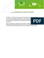 Conociendo El Aula Virtual