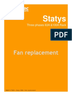 MSM 14 75003 - Statys 100A - Fans Replacement