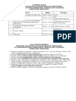 Tata Tertib Dan Susunan Acara