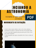 6° Ano - Capítulo 2 - Vivenciando A Astronomia - Rotação e Translação