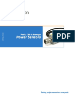 Power Sensors: Peak, CW & Average