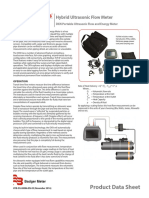 Product Data Sheet: Hybrid Ultrasonic Flow Meter