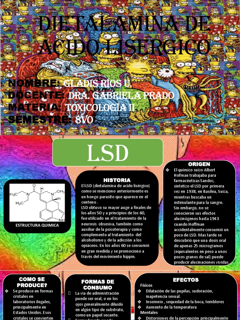 Efectos y riesgos del LSD | PDF | Dietilamida del ácido lisérgico ...