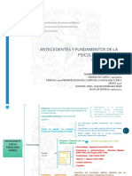 Antecedentes y Fundamentos de La Psicología Clínica