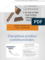 Derecho Constitucional y Disciplinas Juridicas