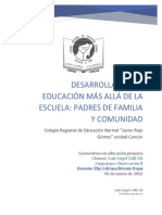 Participación de padres y comunidad en la educación